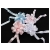 Baby Ribbon in 25 yd. spool of 7/8 in. wide satin puffy print ITS A BOY-ITS A GIRL in 4 colors